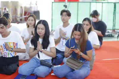 ประมวลภาพพิธีไหว้ครูและครอบครูบูรพาจารย์ วัดจุฬามณี ปี ๒๕๖๖