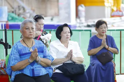 ประมวลภาพพิธีไหว้ครูและครอบครูบูรพาจารย์ วัดจุฬามณี ปี ๒๕๖๖