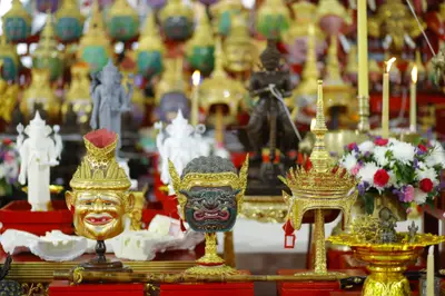 ประมวลภาพพิธีไหว้ครูและครอบครูบูรพาจารย์ วัดจุฬามณี ปี ๒๕๖๖