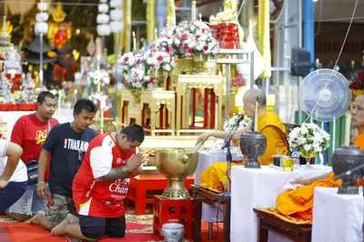 ประมวลภาพพิธีไหว้ครูและครอบครูบูรพาจารย์ วัดจุฬามณี ปี ๒๕๖๖