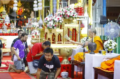 ประมวลภาพพิธีไหว้ครูและครอบครูบูรพาจารย์ วัดจุฬามณี ปี ๒๕๖๖