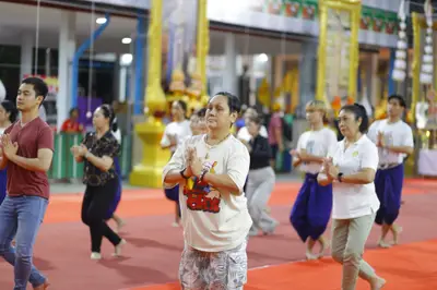 ประมวลภาพพิธีไหว้ครูและครอบครูบูรพาจารย์ วัดจุฬามณี ปี ๒๕๖๖