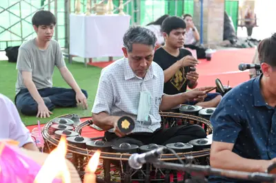 ประมวลภาพพิธีไหว้ครูและครอบครูบูรพาจารย์ วัดจุฬามณี ปี ๒๕๖๖