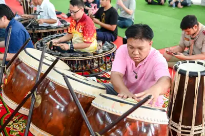 ประมวลภาพพิธีไหว้ครูและครอบครูบูรพาจารย์ วัดจุฬามณี ปี ๒๕๖๖