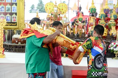 ประมวลภาพพิธีไหว้ครูและครอบครูบูรพาจารย์ วัดจุฬามณี ปี ๒๕๖๖