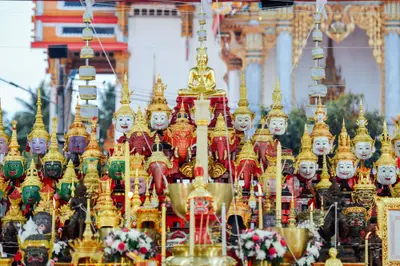 ประมวลภาพพิธีไหว้ครูและครอบครูบูรพาจารย์ วัดจุฬามณี ปี ๒๕๖๖