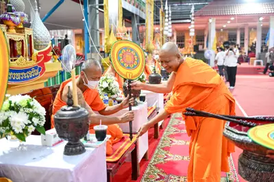 ประมวลภาพพิธีไหว้ครูและครอบครูบูรพาจารย์ วัดจุฬามณี ปี ๒๕๖๖