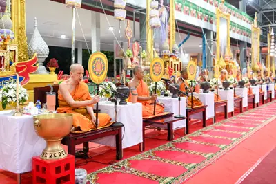 ประมวลภาพพิธีไหว้ครูและครอบครูบูรพาจารย์ วัดจุฬามณี ปี ๒๕๖๖
