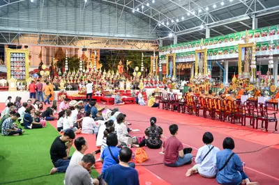 ประมวลภาพพิธีไหว้ครูและครอบครูบูรพาจารย์ วัดจุฬามณี ปี ๒๕๖๖