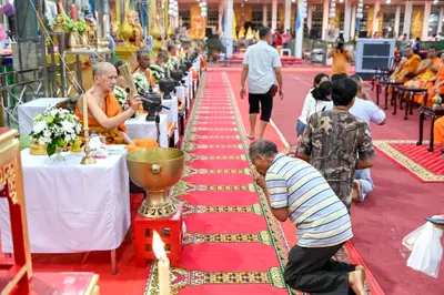 ประมวลภาพพิธีไหว้ครูและครอบครูบูรพาจารย์ วัดจุฬามณี ปี ๒๕๖๖