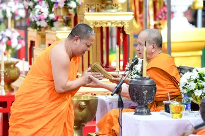 ประมวลภาพพิธีไหว้ครูและครอบครูบูรพาจารย์ วัดจุฬามณี ปี ๒๕๖๖
