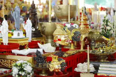 ประมวลภาพพิธีไหว้ครูและครอบครูบูรพาจารย์ วัดจุฬามณี ปี ๒๕๖๖