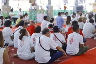 ประมวลภาพพิธีไหว้ครูและครอบครูบูรพาจารย์ วัดจุฬามณี ปี ๒๕๖๖
