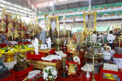 ประมวลภาพพิธีไหว้ครูและครอบครูบูรพาจารย์ วัดจุฬามณี ปี ๒๕๖๖
