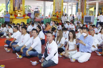 ประมวลภาพพิธีไหว้ครูและครอบครูบูรพาจารย์ วัดจุฬามณี ปี ๒๕๖๖