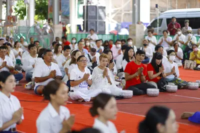 ประมวลภาพพิธีไหว้ครูและครอบครูบูรพาจารย์ วัดจุฬามณี ปี ๒๕๖๖