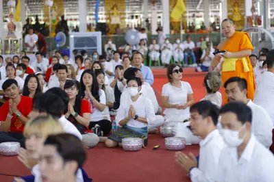 ประมวลภาพพิธีไหว้ครูและครอบครูบูรพาจารย์ วัดจุฬามณี ปี ๒๕๖๖