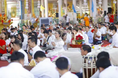 ประมวลภาพพิธีไหว้ครูและครอบครูบูรพาจารย์ วัดจุฬามณี ปี ๒๕๖๖