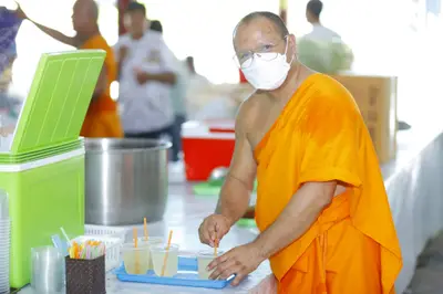 ประมวลภาพพิธีไหว้ครูและครอบครูบูรพาจารย์ วัดจุฬามณี ปี ๒๕๖๖