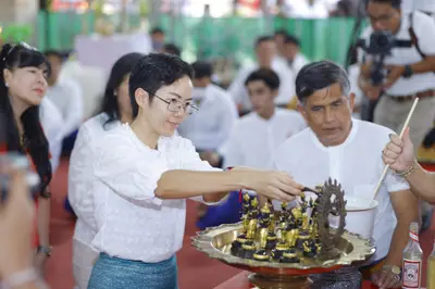ประมวลภาพพิธีไหว้ครูและครอบครูบูรพาจารย์ วัดจุฬามณี ปี ๒๕๖๖