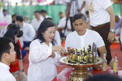 ประมวลภาพพิธีไหว้ครูและครอบครูบูรพาจารย์ วัดจุฬามณี ปี ๒๕๖๖