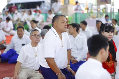 ประมวลภาพพิธีไหว้ครูและครอบครูบูรพาจารย์ วัดจุฬามณี ปี ๒๕๖๖