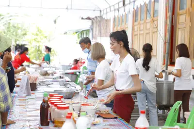 ประมวลภาพพิธีไหว้ครูและครอบครูบูรพาจารย์ วัดจุฬามณี ปี ๒๕๖๖