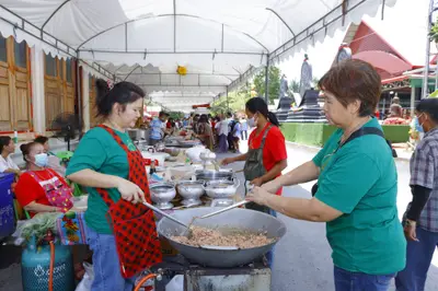 ประมวลภาพพิธีไหว้ครูและครอบครูบูรพาจารย์ วัดจุฬามณี ปี ๒๕๖๖