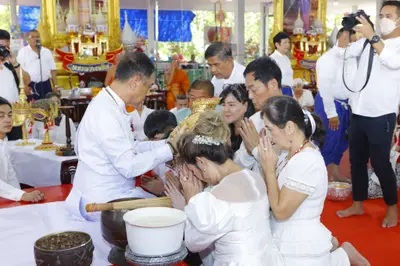 ประมวลภาพพิธีไหว้ครูและครอบครูบูรพาจารย์ วัดจุฬามณี ปี ๒๕๖๖