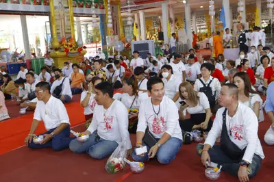 ประมวลภาพพิธีไหว้ครูและครอบครูบูรพาจารย์ วัดจุฬามณี ปี ๒๕๖๖