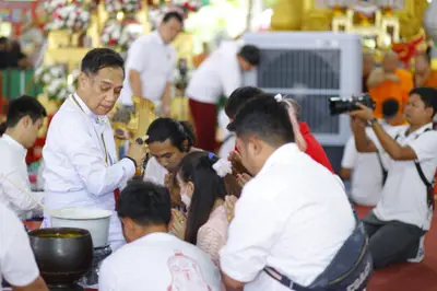 ประมวลภาพพิธีไหว้ครูและครอบครูบูรพาจารย์ วัดจุฬามณี ปี ๒๕๖๖