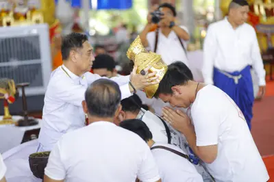 ประมวลภาพพิธีไหว้ครูและครอบครูบูรพาจารย์ วัดจุฬามณี ปี ๒๕๖๖