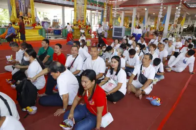 ประมวลภาพพิธีไหว้ครูและครอบครูบูรพาจารย์ วัดจุฬามณี ปี ๒๕๖๖