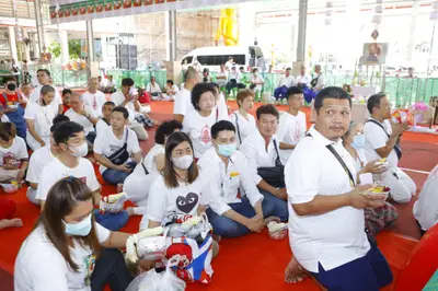 ประมวลภาพพิธีไหว้ครูและครอบครูบูรพาจารย์ วัดจุฬามณี ปี ๒๕๖๖