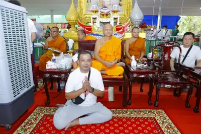 ประมวลภาพพิธีไหว้ครูและครอบครูบูรพาจารย์ วัดจุฬามณี ปี ๒๕๖๖