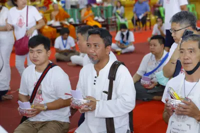 ประมวลภาพพิธีไหว้ครูและครอบครูบูรพาจารย์ วัดจุฬามณี ปี ๒๕๖๖