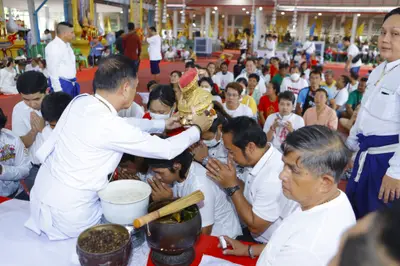 ประมวลภาพพิธีไหว้ครูและครอบครูบูรพาจารย์ วัดจุฬามณี ปี ๒๕๖๖