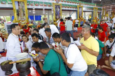 ประมวลภาพพิธีไหว้ครูและครอบครูบูรพาจารย์ วัดจุฬามณี ปี ๒๕๖๖