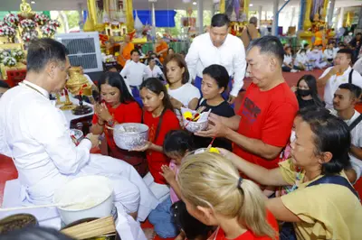 ประมวลภาพพิธีไหว้ครูและครอบครูบูรพาจารย์ วัดจุฬามณี ปี ๒๕๖๖