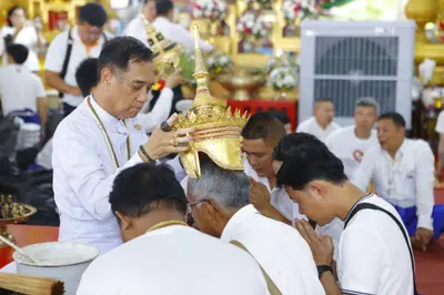 ประมวลภาพพิธีไหว้ครูและครอบครูบูรพาจารย์ วัดจุฬามณี ปี ๒๕๖๖