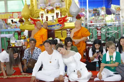 ประมวลภาพพิธีไหว้ครูและครอบครูบูรพาจารย์ วัดจุฬามณี ปี ๒๕๖๖
