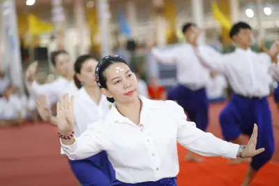 ประมวลภาพพิธีไหว้ครูและครอบครูบูรพาจารย์ วัดจุฬามณี ปี ๒๕๖๖
