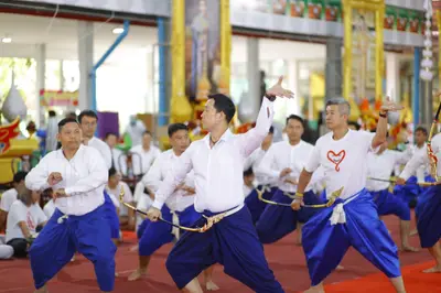 ประมวลภาพพิธีไหว้ครูและครอบครูบูรพาจารย์ วัดจุฬามณี ปี ๒๕๖๖