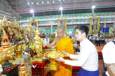 ประมวลภาพพิธีไหว้ครูและครอบครูบูรพาจารย์ วัดจุฬามณี ปี ๒๕๖๖