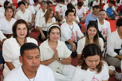 ประมวลภาพพิธีไหว้ครูและครอบครูบูรพาจารย์ วัดจุฬามณี ปี ๒๕๖๖
