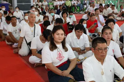 ประมวลภาพพิธีไหว้ครูและครอบครูบูรพาจารย์ วัดจุฬามณี ปี ๒๕๖๖