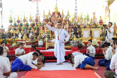 ประมวลภาพพิธีไหว้ครูและครอบครูบูรพาจารย์ วัดจุฬามณี ปี ๒๕๖๖