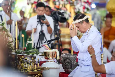 ประมวลภาพพิธีไหว้ครูและครอบครูบูรพาจารย์ วัดจุฬามณี ปี ๒๕๖๖