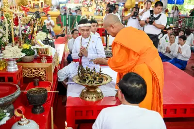 ประมวลภาพพิธีไหว้ครูและครอบครูบูรพาจารย์ วัดจุฬามณี ปี ๒๕๖๖