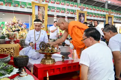 ประมวลภาพพิธีไหว้ครูและครอบครูบูรพาจารย์ วัดจุฬามณี ปี ๒๕๖๖